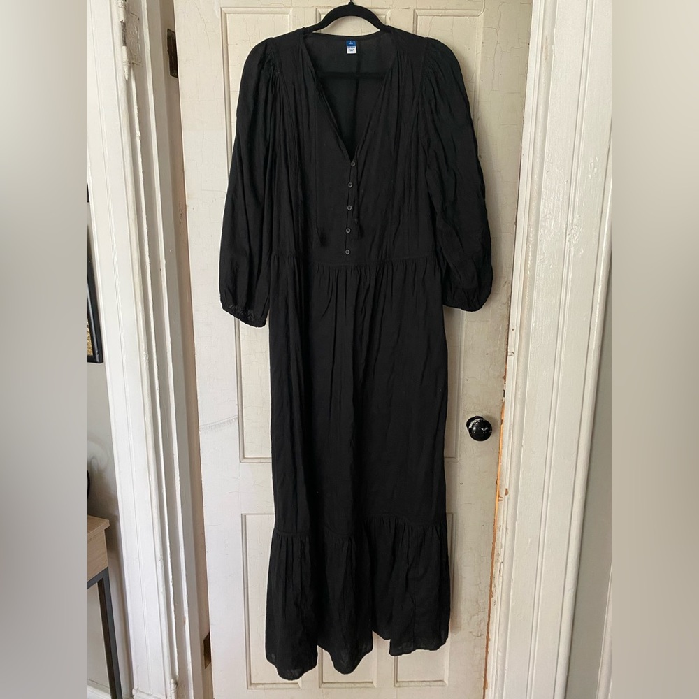 Old Navy large Tall hippie goth dress